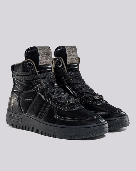 Louis Vuitton high boot black sneakers