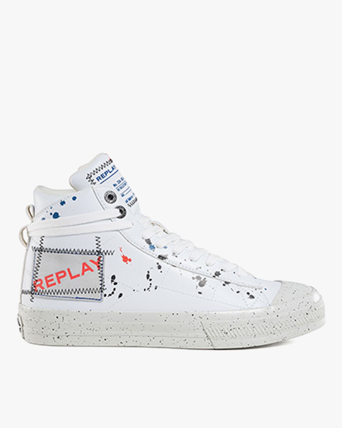 Replay sales white sneakers