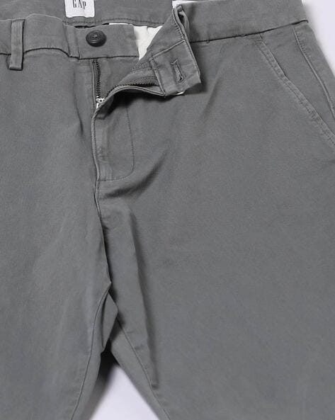 Tapered Fit Chino Trousers