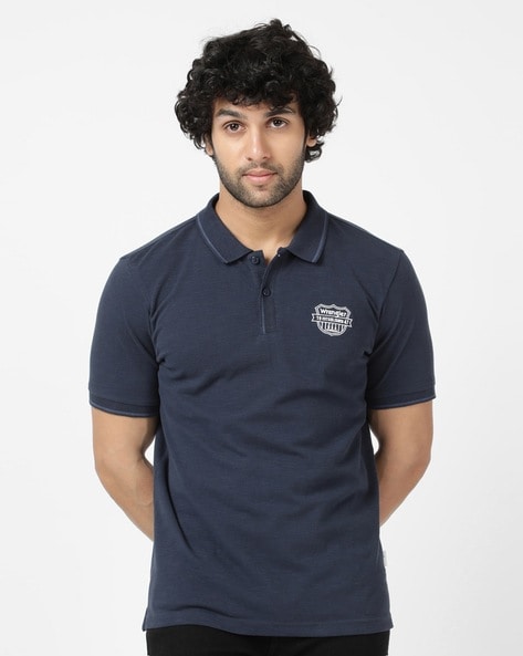 Regular Fit Polo T-Shirt with Contrast Tipping