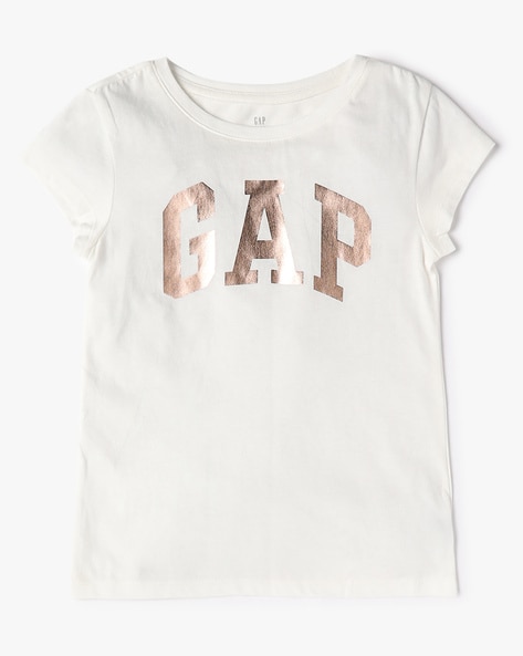 girls metallic shirt