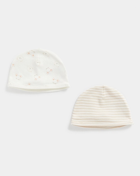 Mothercare Pack of 2 Printed Caps