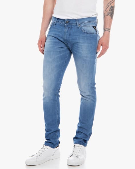 JONDRILL Skinny Fit X-Lite Medium Wash Jeans
