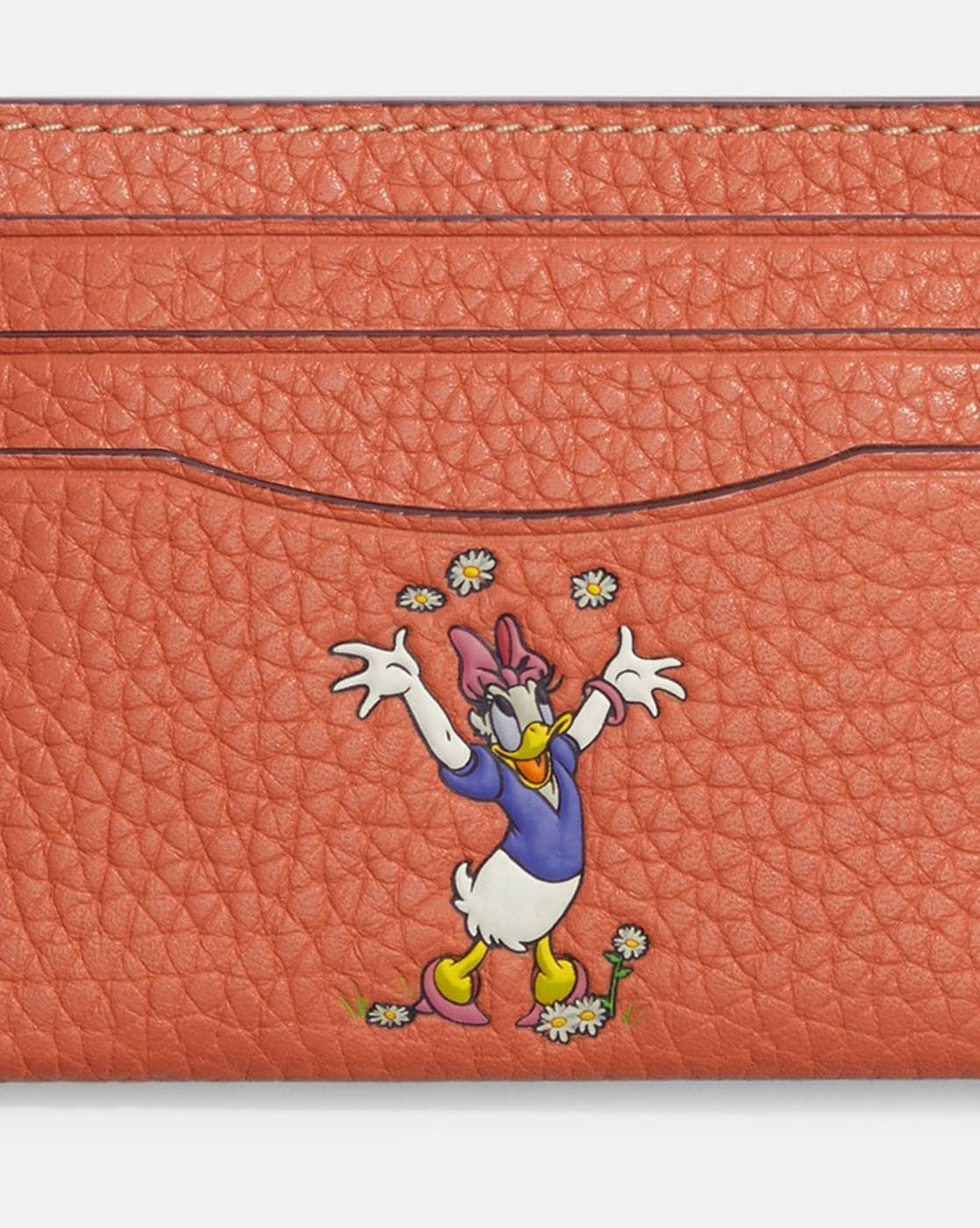 Disney X Coach Regenerative Leather Card Case