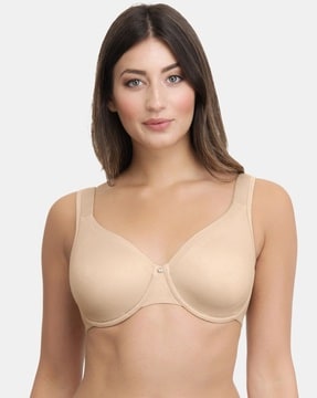 Buy Amante Classic Backless Padded & Non Wired Bra - Nude online