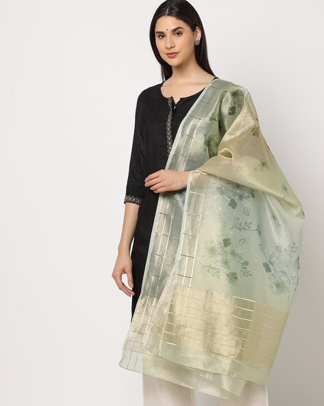 Women Printed Tissue Dupatta Price in India