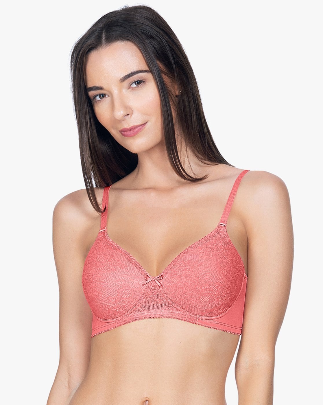 Casual Chic Lightly Padded Bra with Adjustable Straps