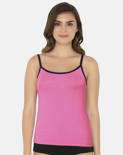 Buy Pink Camisoles & Slips for Women by Amante Online