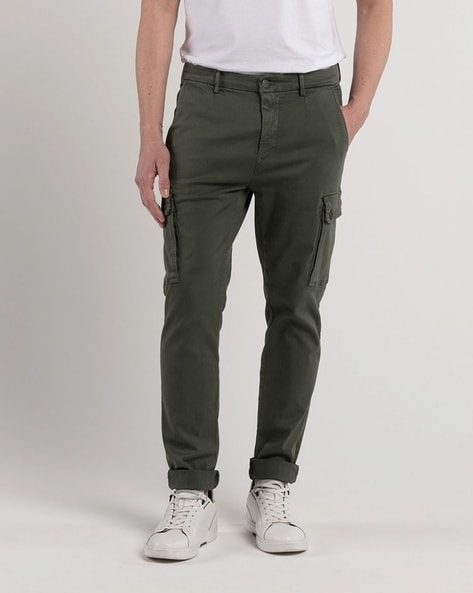 Buy Olive Trousers  Pants for Men by REPLAY Online  Ajiocom