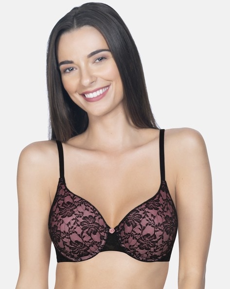 Buy Black & Pink Bras for Women by Amante Online