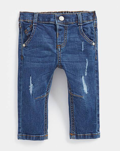 Buy Whiskered Denim Jeans Online in India at Beyoung