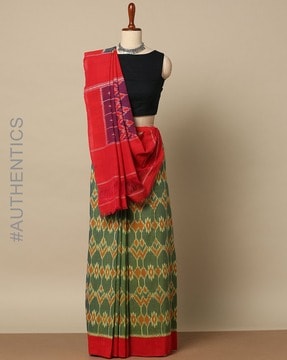 Ikat and Pochampally Sarees on Sale Buy Sarees Online AJIO