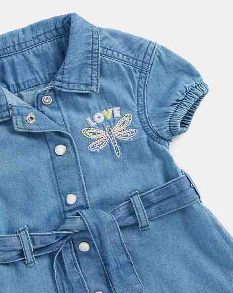 Old navy cheap girls denim dress