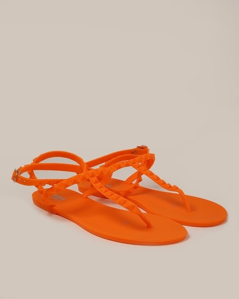 Update 68+ orange gladiator sandals