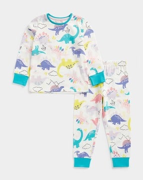 Printed T-Shirt & Joggers Set-image-33