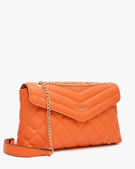 Orange hotsell chain bag