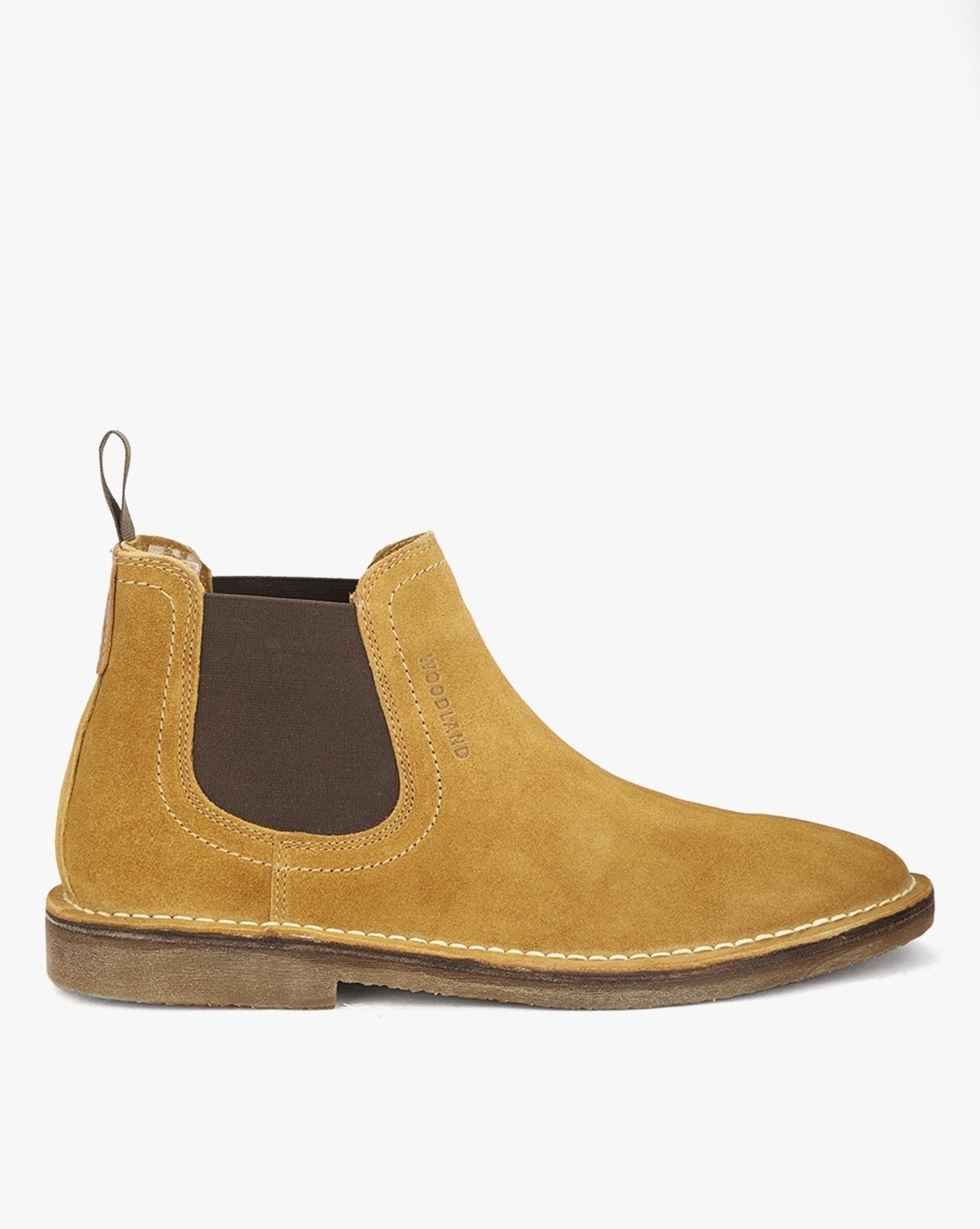 Buy Tan Boots for Men by WOODLAND Online Ajio