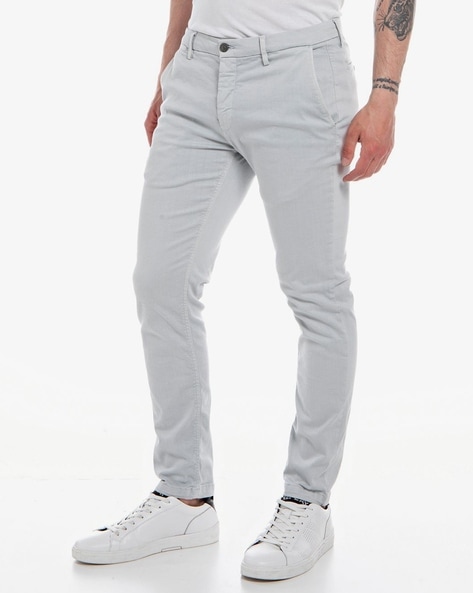 Men's Aged Eco 20 Years slim fit Anbass jean - REPLAY Online Store