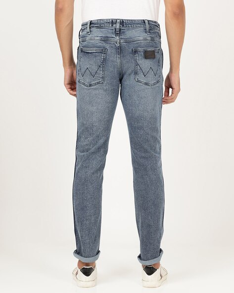 Millard Mid-Wash Straight Fit Jeans