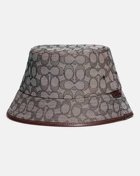 TORY BURCH｜PEDORAS (SHORT BRIM T-MONOGRAM BUCKET HAT (1 T Monogram Short-Brim Bucket Hat: Women's Designer Hats