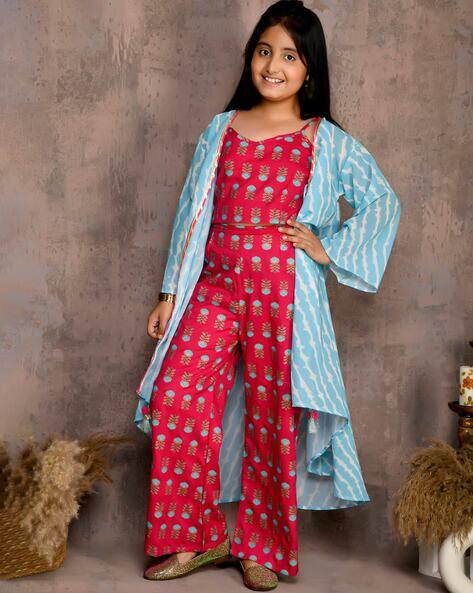 Buy Red Ethnic Wear Sets for Girls by Lilpicks Online | Ajio.com