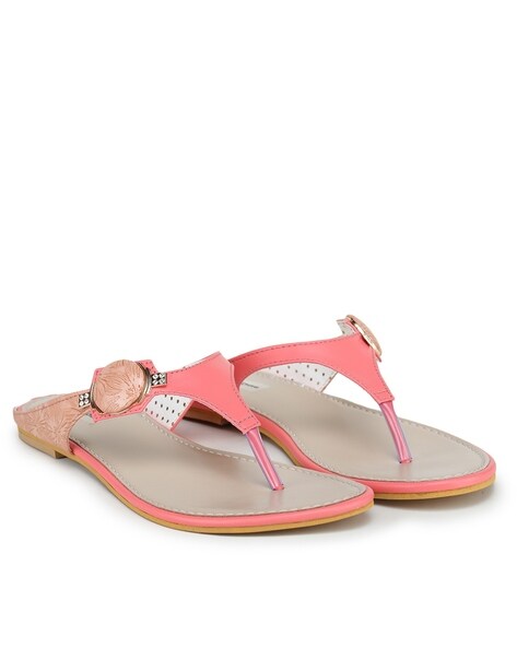 Buy Dchica Sky Blue & Metallic Peach Color Blocked Heel Sandal With Ankle  Strap For Kids Online at Best Prices in India - JioMart.