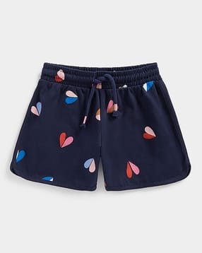 mothercare Heart Print Shorts with Drawstring Waist-picture-29
