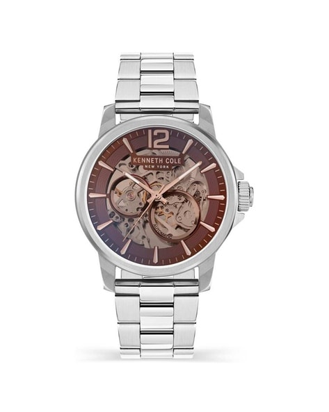 Buy KENNETH COLE Automatic 43.5 mm Gret Dial Stainless Steel Analog Watch  For Men - KCWGL0013703MN | Shoppers Stop