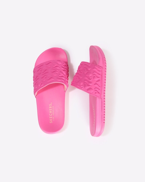 Buy Pink Flip Flops Slipper for Girls by Skechers Online Ajio