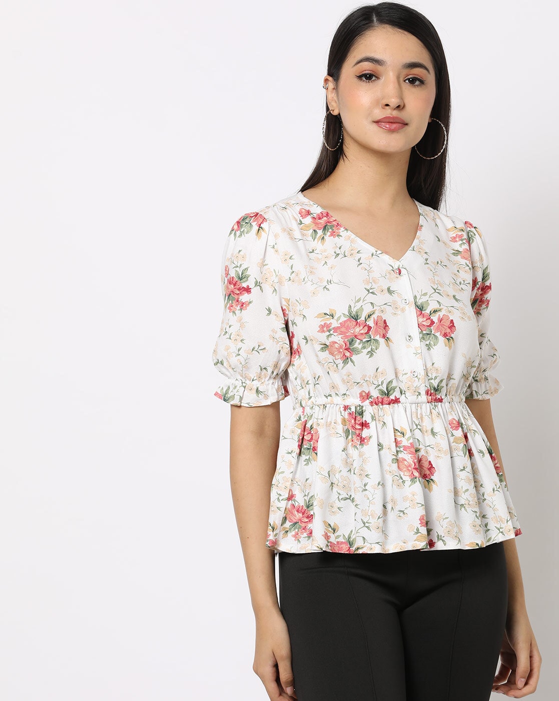 Figs deals peplum top