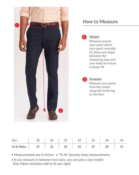 How to Measure Pants: Total Length - Proper Cloth Help