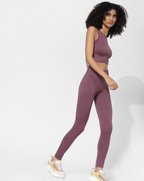 Buy Purple Leggings for Women by ONLY Online