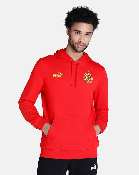 Puma Logo Print ftblCore Fan Hoodie