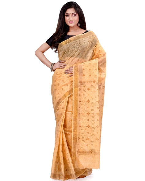 HANDLOOM SAREE Full Body Work with Trending new designs with Gheecha thread  - Kerala Kochi Ernakulam