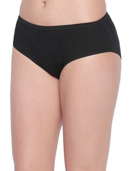 Leto Invisible Pack Hipster Black Hipster Panties (Pack of 3)