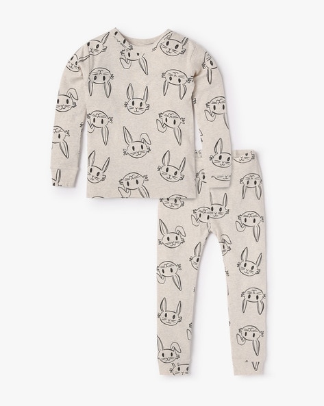 All Over Printed Full Sleeves Sleepwear