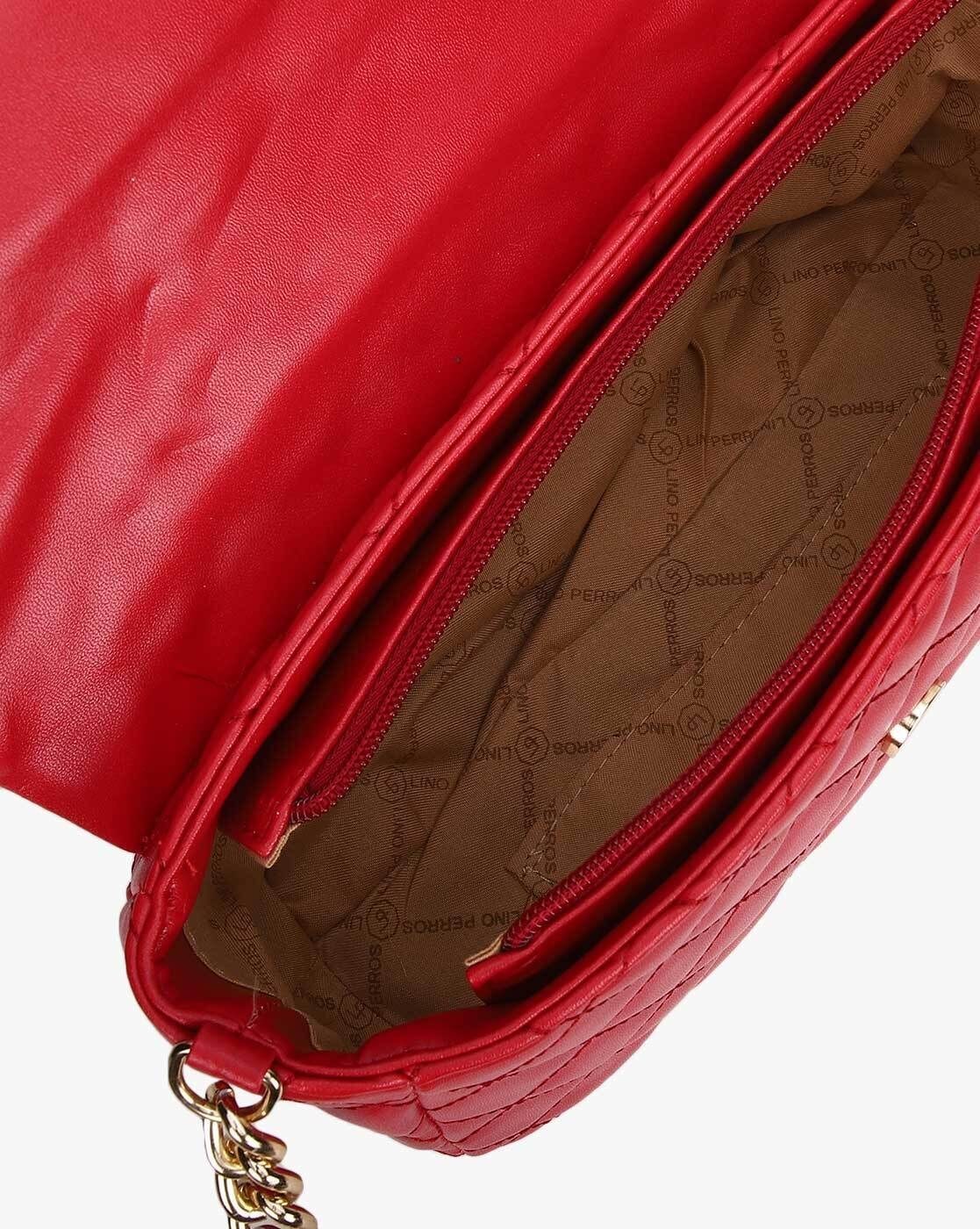 Lino Perros Red Sling Bag 