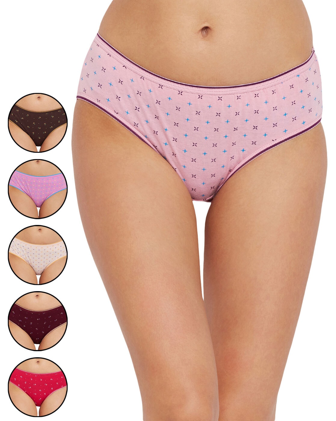 Buy Multicolour Panties for Women by BODYCARE Online