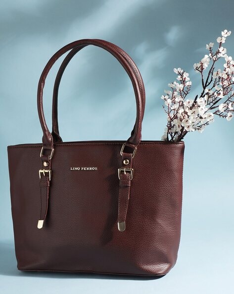 Buy Brown Handbags for Women by Lino Perros Online Ajio