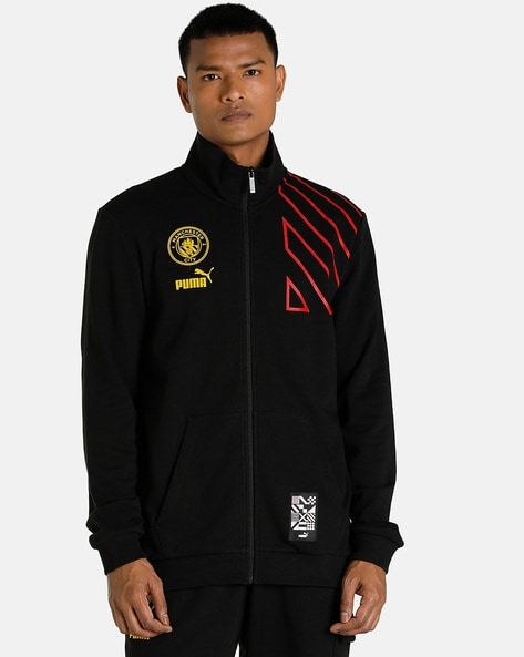 Manchester City Jacket Pre Match - Iron Grey/PUMA Black/Yellow |  www.unisportstore.com