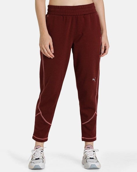 Women Rhinestone Velour Sweatpants