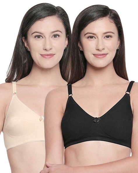 Bodycare Pack of 2 Cotton Bras