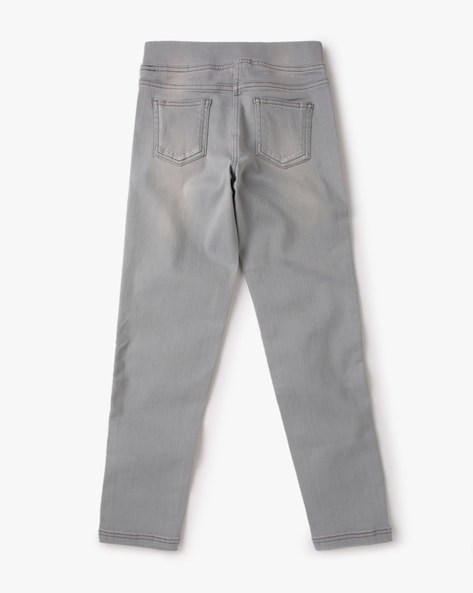 Buy Grey Jeans & Jeggings for Girls by RIO GIRLS Online