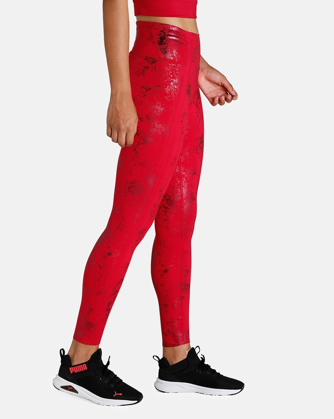 Puma hotsell red leggings