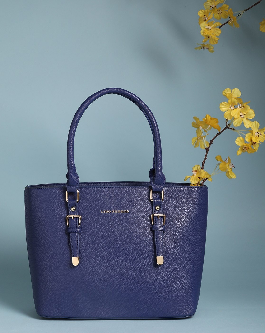 Buy Blue Handbags for Women by Lino Perros Online Ajio