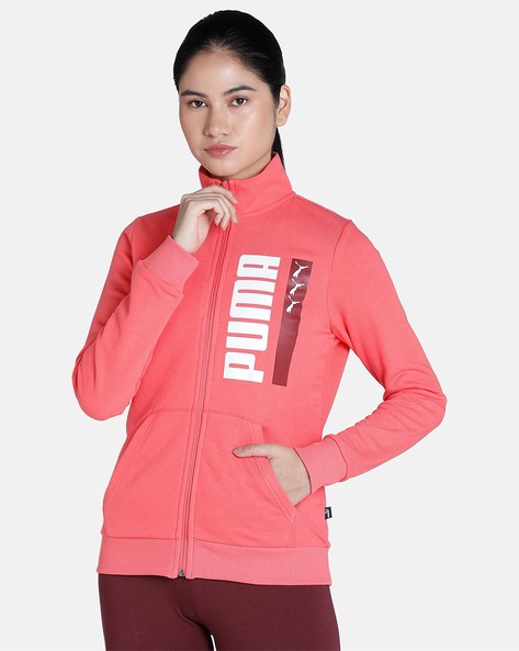 Pink brand jacket sale