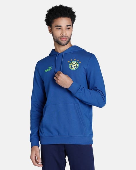 Puma Logo Print ftbl Core Fan Men's Hoodie