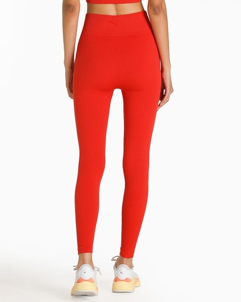 Buy Red Leggings for Women by Calvin Klein Jeans Online | Ajio.com