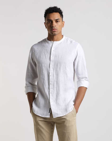 White Shirts For Men on Sale - Buy Mens Dresses Online - AJIO