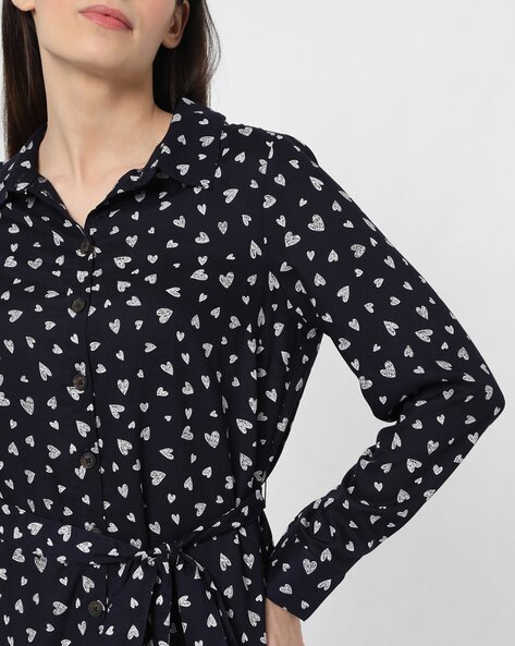 Buy Navy Blue Dresses for Women by Vero Moda Online Ajio